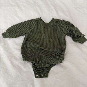 Old Navy Green Kids One Piece Bodysuit
